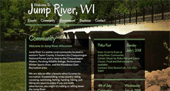 Desktop Screenshot of jumpriverwisconsin.com
